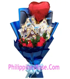 blue roses bouquet deliver in manila