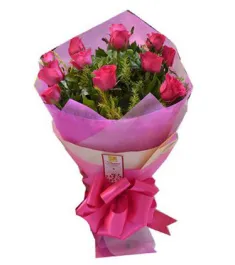 12 Pink Roses to Philippines