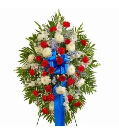 Patriot Standing Flowers Spray  Send to Philippines