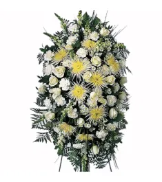 Canadaian White Spray Arrangement  Send to Philippines