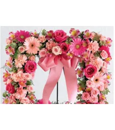 Square Shaped Funaral Wreath  Send to Philippines