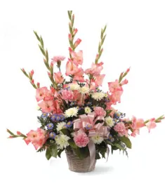 Pretty Pink Tribute Arrangement  Send to Philippines