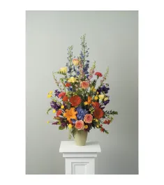 Vibrant Floral Arrangement  Send to Philippines