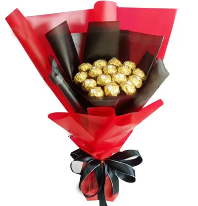 12 Pcs of Ferrero Rocher Chocolates Bouquet