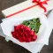 One Dozen Red Roses in Gift Box Send to Philippines