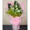 Bunch of 12 White Roses Bouquet