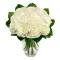 One Dozen White Roses Send to Philippines,Roses to Philippines